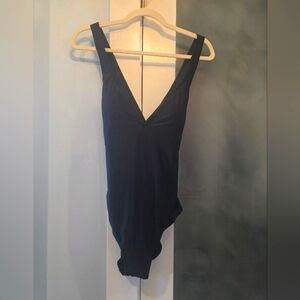 J Crew Black One Piece Swimsuit